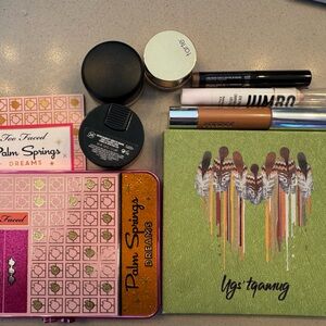 THE NEUTRALS - lot of 9 beautiful eye makeup items in browns, pinks, and golds